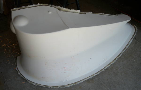 Front fender - inboard -raw