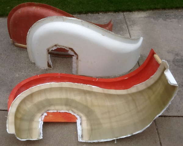 Rear fenders - outbd - raw