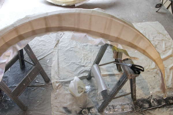 Rear fenders - cloth