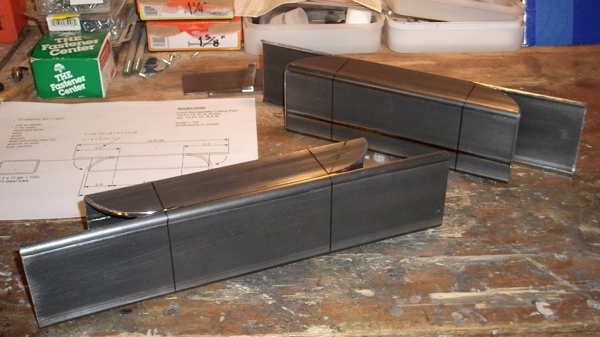 bumperettes - slit & vee'd for bending