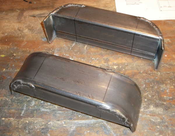 bumperettes - partially (sides) welded