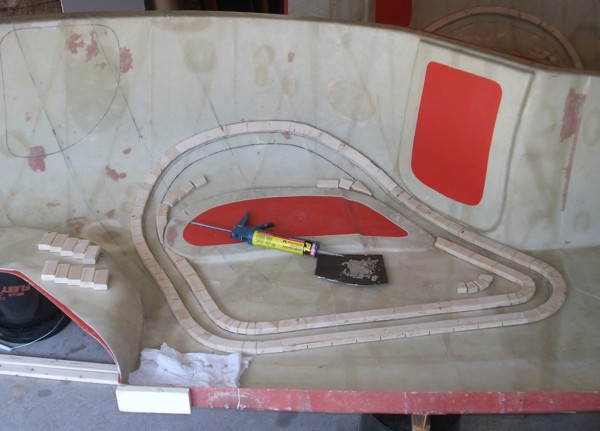 Doorframe forms glue-up
