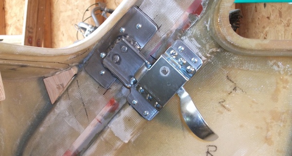 door latches fit-up