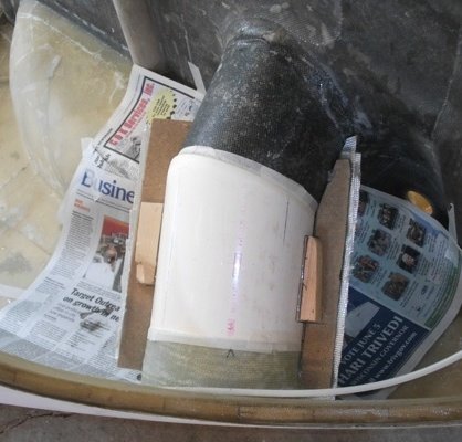 filler neck duct form
