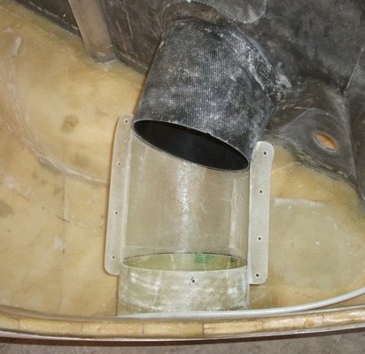 filler neck duct half
