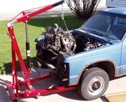 Engine coming out of S10
