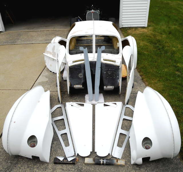 Body - explosed view