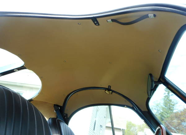 headliner with cloth