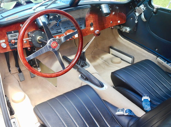 New steering wheel installed