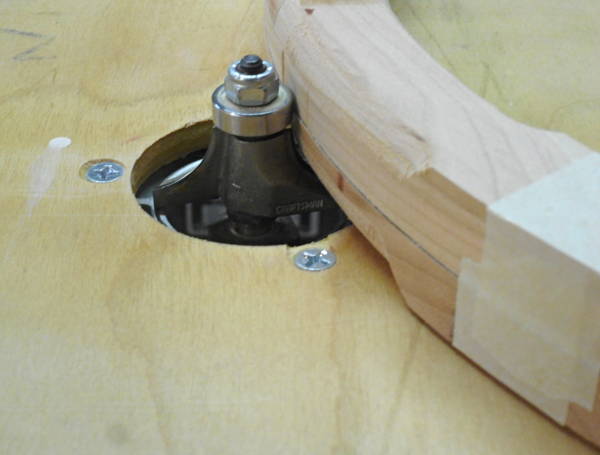 round-over router cuts