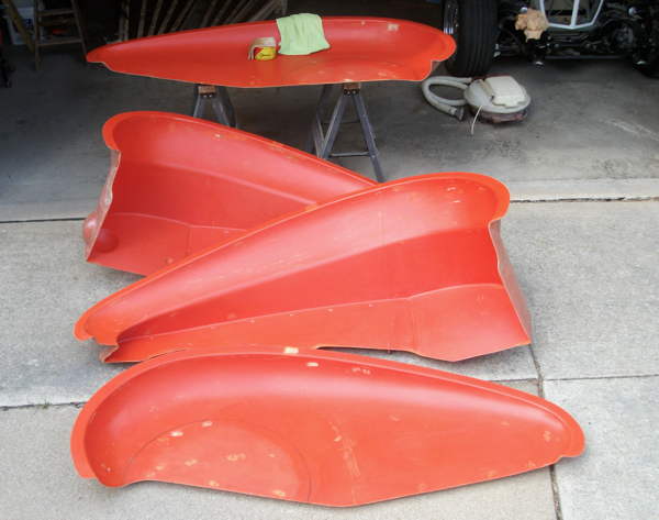 Molds - waxed and ready