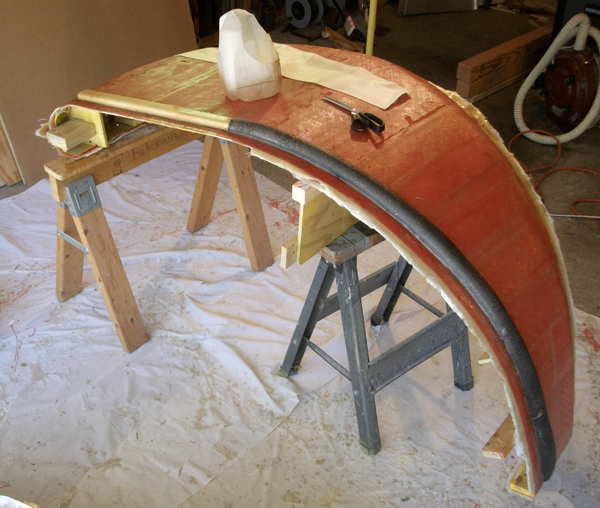 Rear fender molds