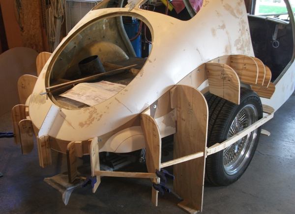 Rear fender start