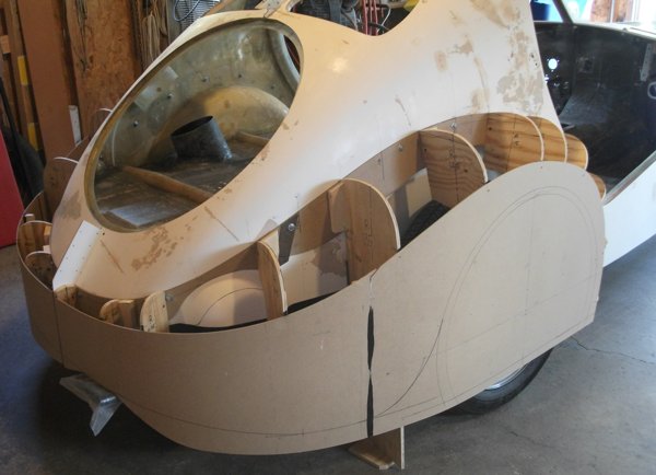 Rear fender skinning