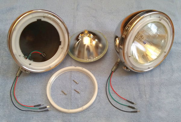 Sealed Beam adaptor assemblies