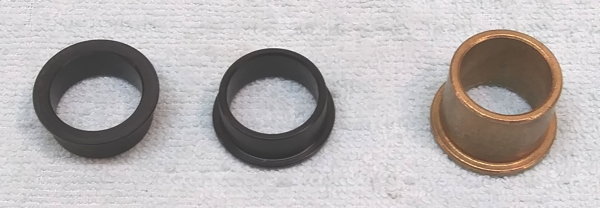 old - new bushings