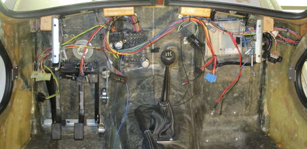 under cowl harness - dressed
