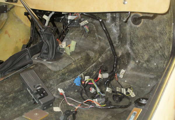 under dash harness